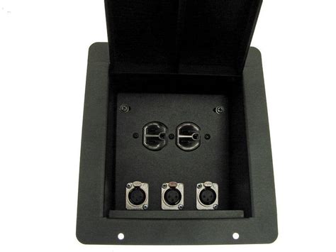 microphone junction box|pro audio recessed box.